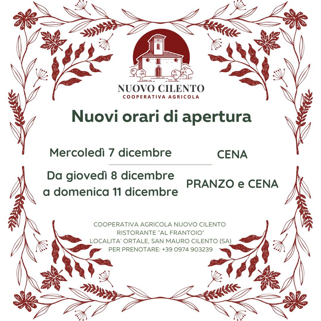 orari 8 dicembre orari 8 dicembre